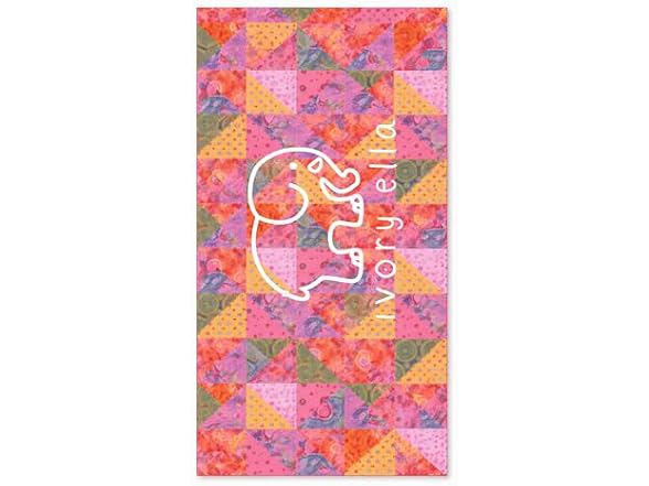 Ivory Ella, Beach Towel, Patchwork