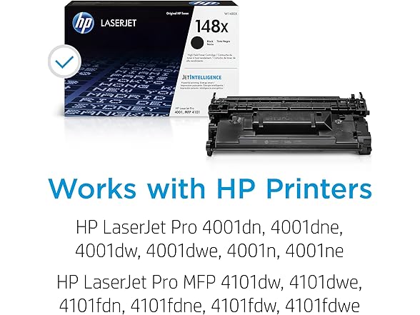 HP Original 148X Black Laserjet Toner Cartridge