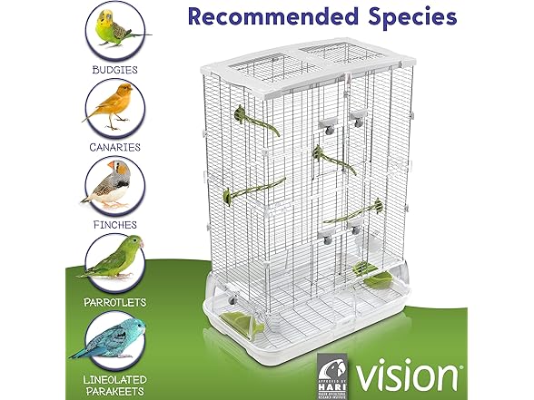 Vision M02 Wire Bird Cage