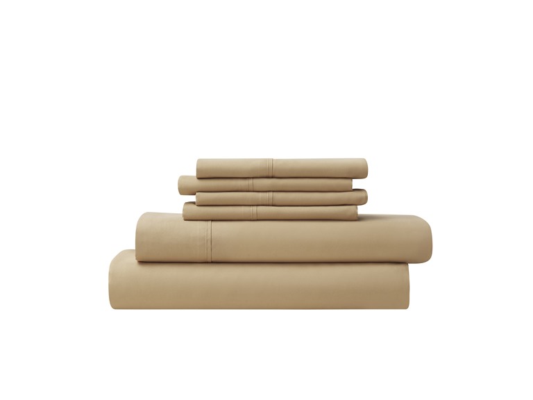 Bibb Home Bamboo 6-Piece Luxury Sheet Set