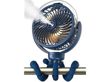 $14.99, Was $39.99, 62% Off! Wavmill Misting Stroller Fan dealfomo