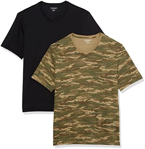Amazon Essentials Mens Short Sleeve V Neck Shirts