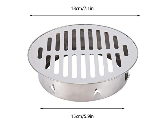 Stainless Steel Drain Roof Dome Drainer