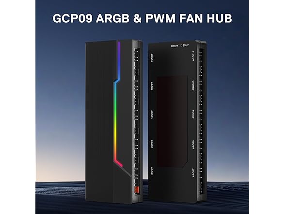 Redragon GCP09 ARGB and PWM Fan Hub Controlle