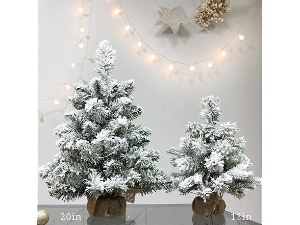 Pre-Lit Artificial Mini Christmas Tree,1