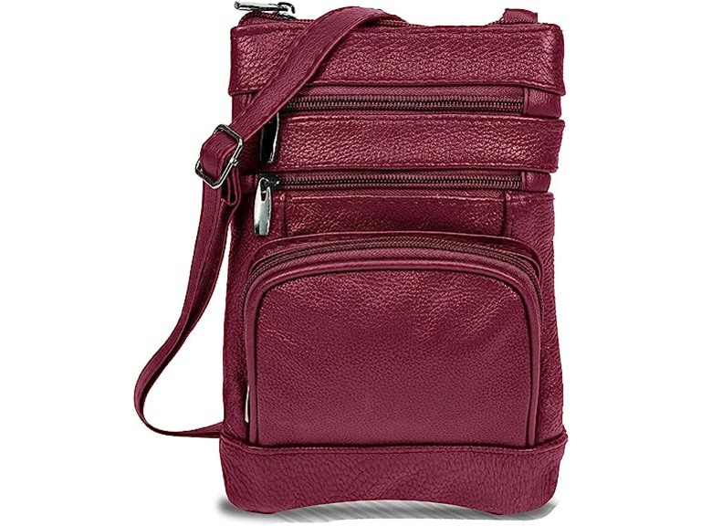 Super Soft Leather Crossbody Bag