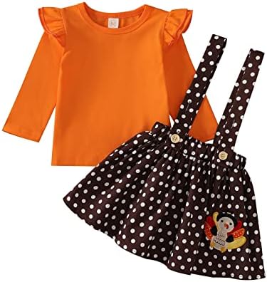 Toddler Girl Thanksgiving Outfit Set