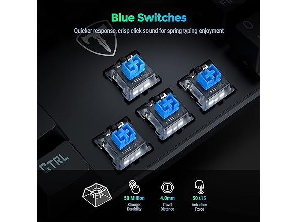 RisoPhy Mechanical Gaming Keyboard