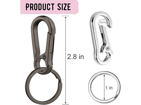 Key Chain Ring Accessories