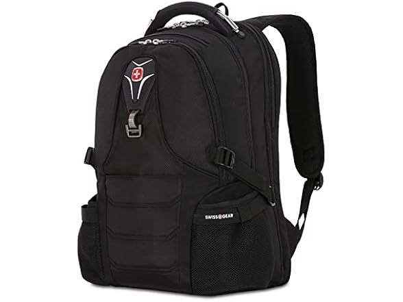 SwissGear 2769 ScanSmart Laptop Backpack,Black