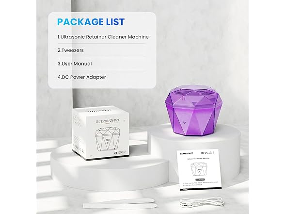 LUMYSPACE Denture Retainer Cleaner