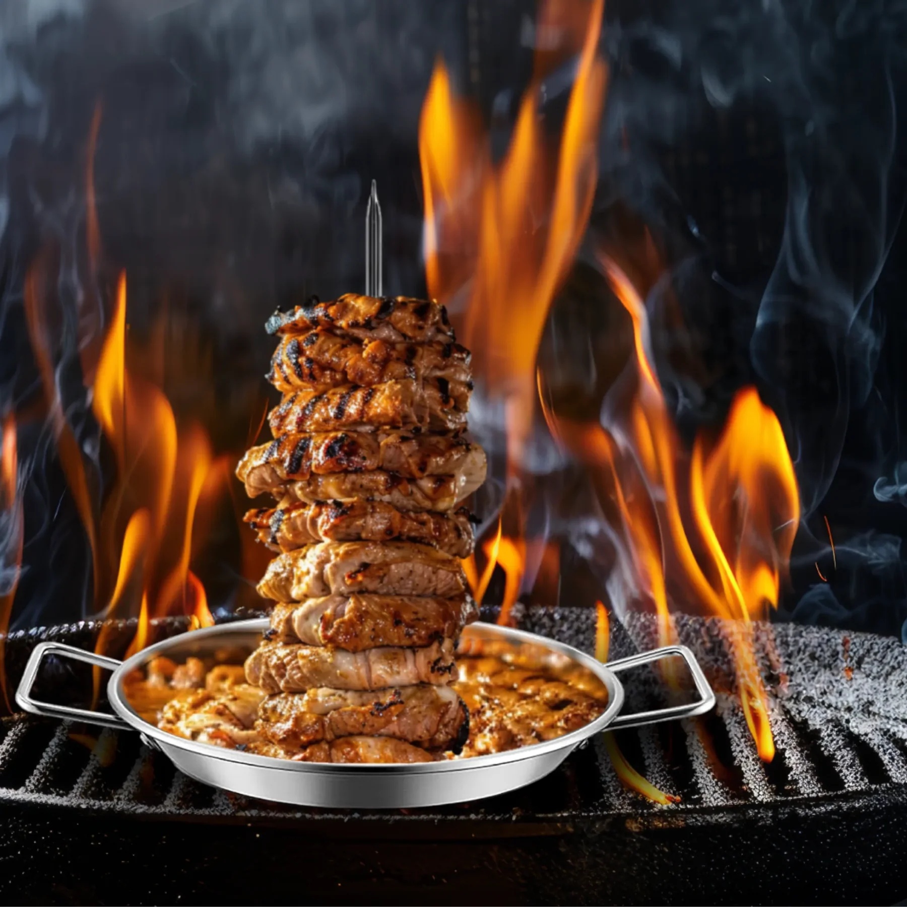 North Point 4 Piece Skewer Grill Set - Gallery 7