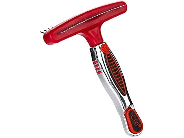 CHI for Dogs Double-Sided Shedding Rake and Blade