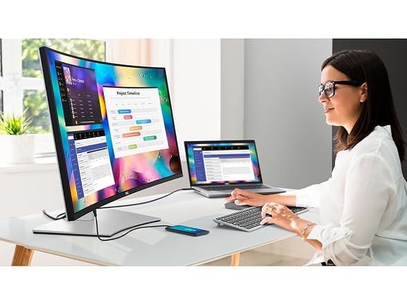 Dell U3824DW 37.5-Inch 21:9 USB-C Hub IPS LED Monitor - Gallery 8