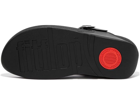 FitFlop Lulu Adjustable Leather Toe Post Sandals