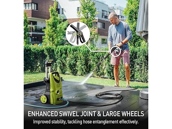 Piukuila BH-937 Electric Pressure Washer, 2030 PSI