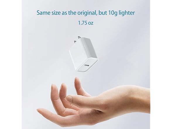 4-Pack USB-C 20W Charger Block Wall Adapter