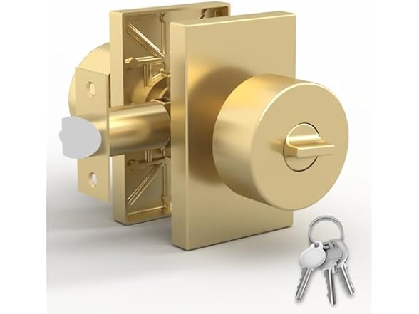 Satin Brass Entry