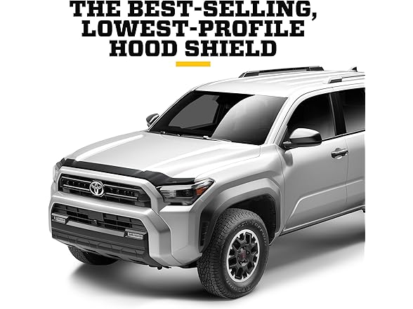 Hood Protector Fits 2004-2007 Chevrolet Malibu (Hood Mount), 2008 Malibu (Includes Classic Model)