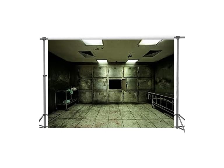 Yeele 10x8ft Scary Shabby Hospital Photo