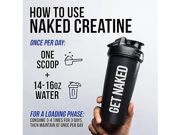 NAKED Creatine Powder, 500g