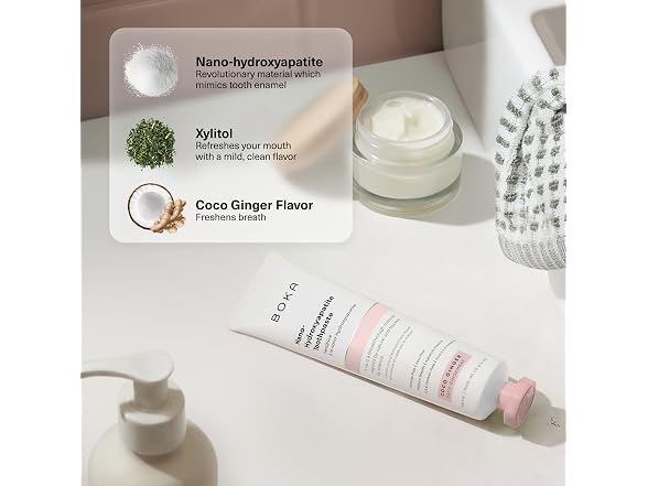 Boka Fluoride Free Nano Hydroxyapatite Toothpaste
