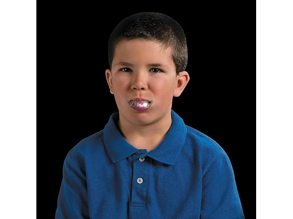 Fun Express Cosmic Multicolor Flashing Teeth - 2.25" (6 Pack