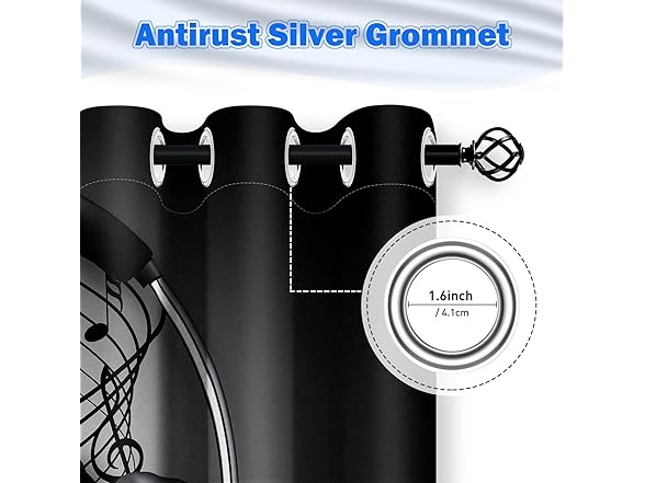 Aimego Kids Dinosaur Blackout Curtains