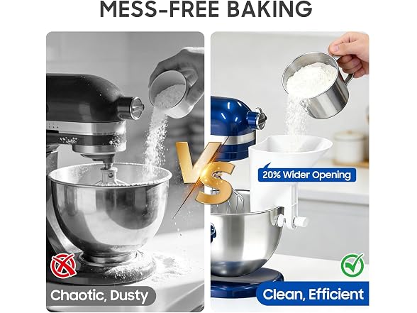 Flour Funnel for Kitchen