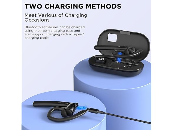 TERUNSOUl Bluetooth Headset
