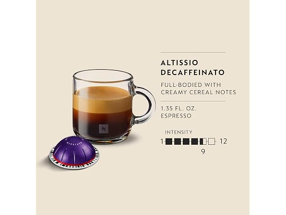 Nespresso Altissio Decaffeinato Pods