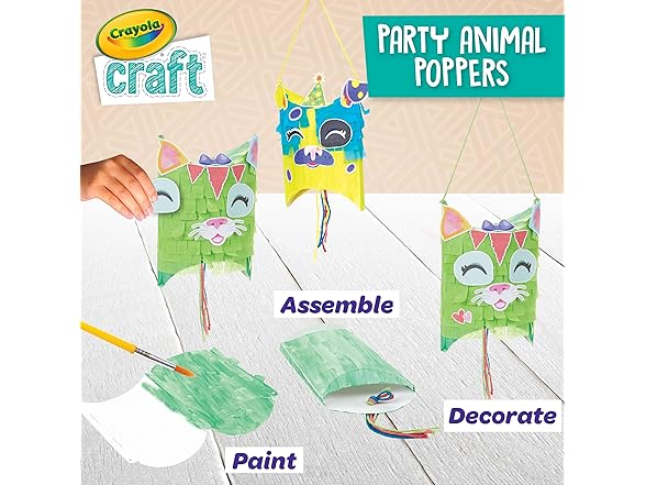 Crayola Craft Confetti Party Poppers