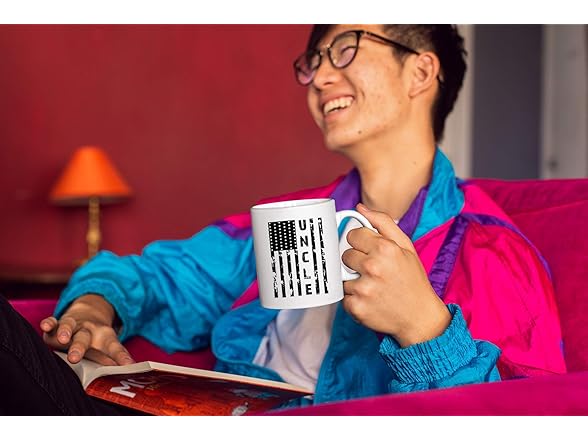 KROPSIS Uncle Vintage American Flag Mug