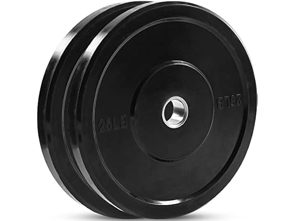 JFIT Olympic Bumper Weighted Plate
