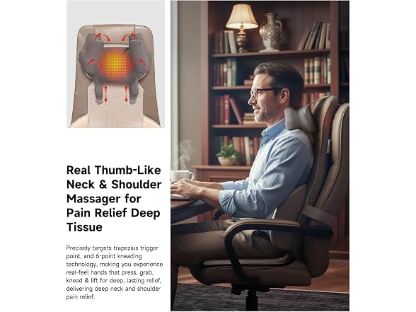 Flekzo Massage Chair Pad