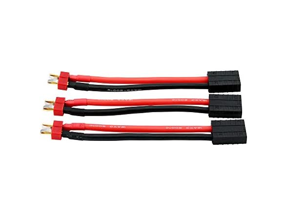 OliRC 3pcs T-Plug Style Male Connector