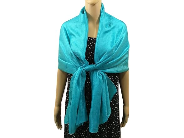Shanlin (74.5"x42") Solid Silk Feel Long Scarves