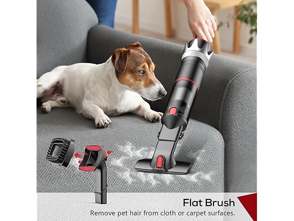 BSRCO Handheld Vacuum Cordless (Red)