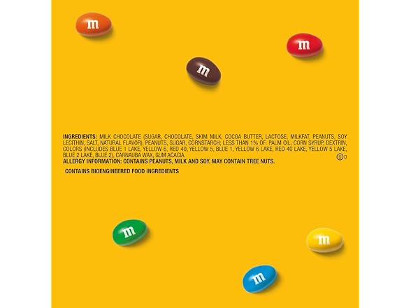 M&M'S Peanut Milk Chocolate Candy