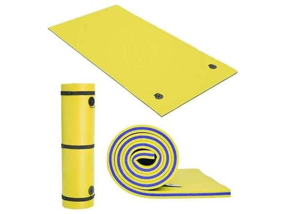 Lily Pad Floating Mat for Lake & Pool, 9'