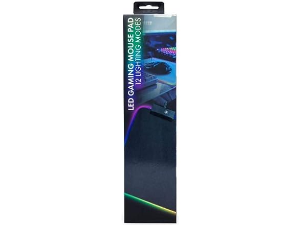 LED USB Cable Gaming Mouse Pad