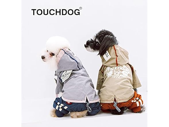 Pet Life Cloudburst Reverse Dog Raincoat