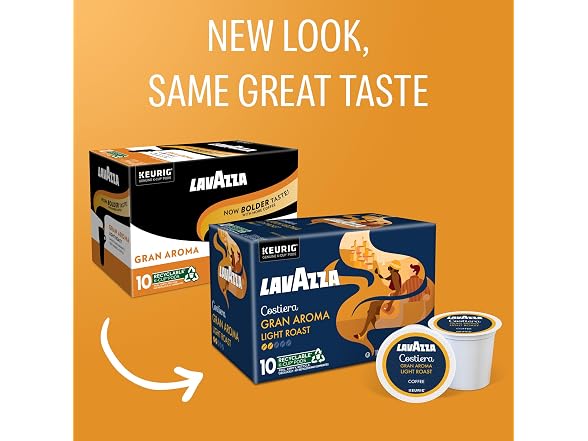 60Ct Lavazza Costiera Gran Aroma, Single-Serve K-Cups