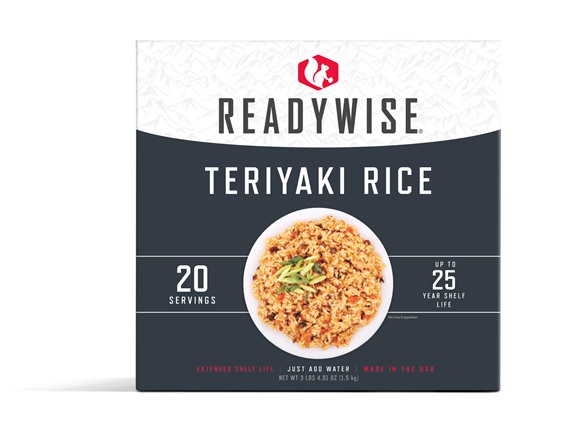 ReadyWise 20 Serving Box Teriyaki Rice
