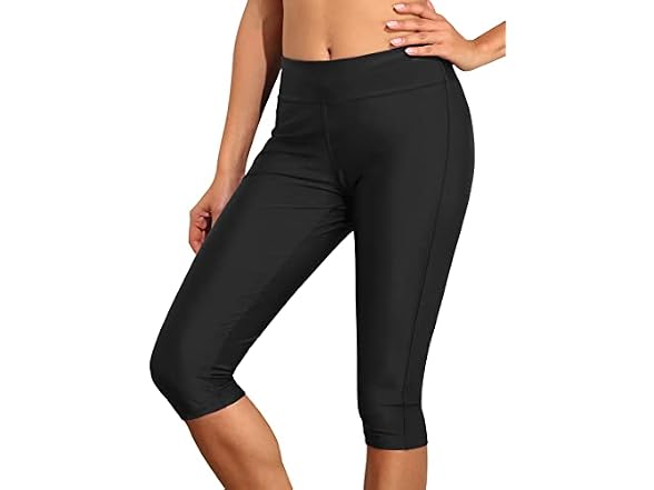 Septangle Women (12) Swim Pants Capris Leggings