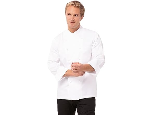 Chef Works Men's Milan Chef Coat (58)