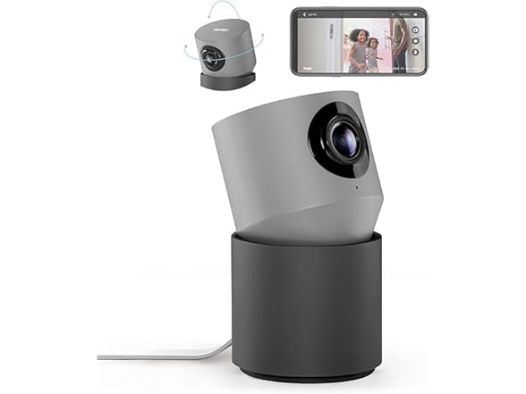 HD Indoor Security Camera w/ 10-Second Auto Clip Storage
