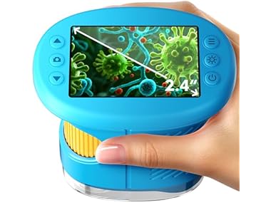 $24.99, Was $69.99, 64% Off! Odatay Handheld Microscope for Kids dealfomo