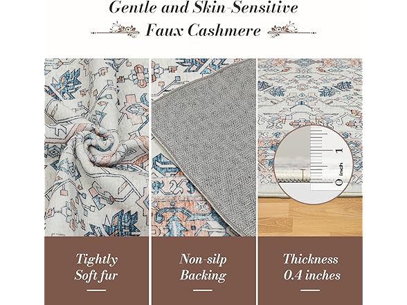 Domitapis Area Rug, Large Vintage Rug