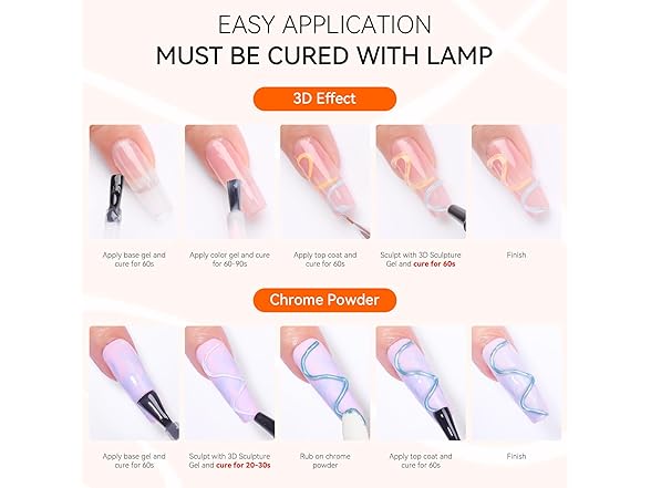 Makartt 3D Gel Nail Art